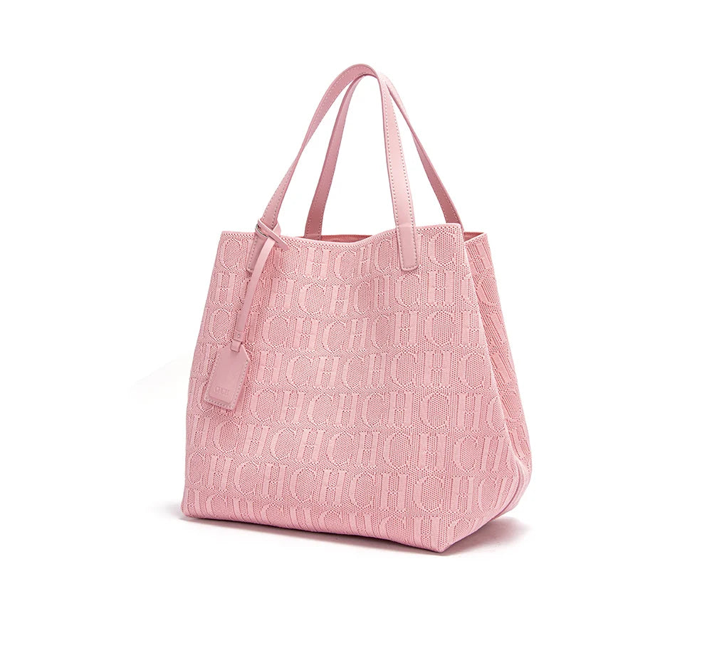 Beaira New Solid Color Outer Exquisite Fly Weaving Handmade Woven Large Capacity Shoulder Bag Ladies Handbag Fashion Classic