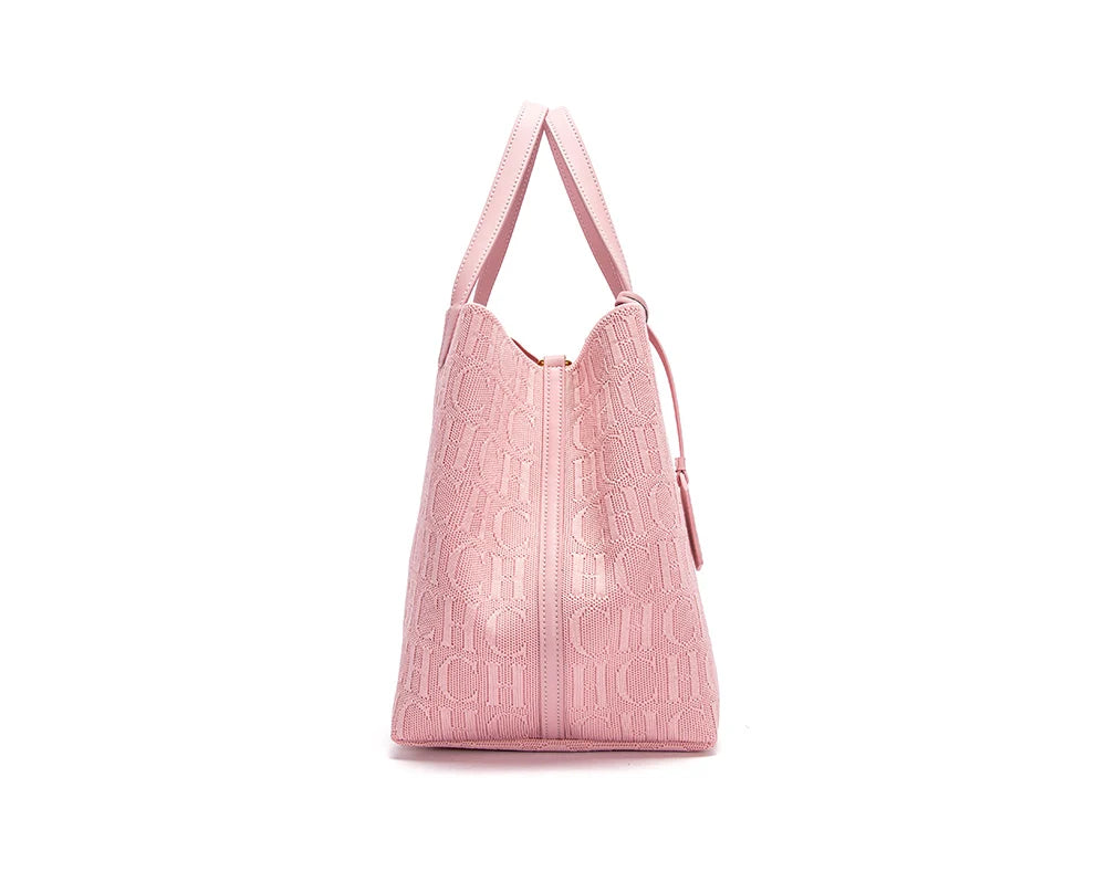 Beaira New Solid Color Outer Exquisite Fly Weaving Handmade Woven Large Capacity Shoulder Bag Ladies Handbag Fashion Classic