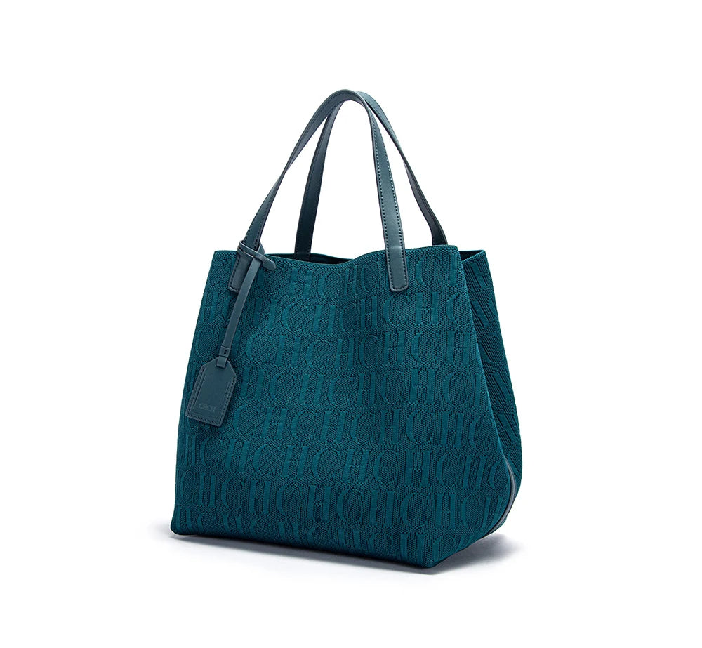 Beaira New Solid Color Outer Exquisite Fly Weaving Handmade Woven Large Capacity Shoulder Bag Ladies Handbag Fashion Classic