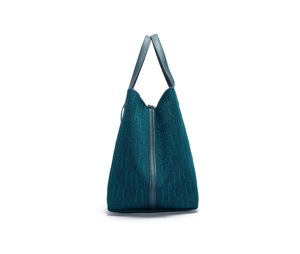 Beaira New Solid Color Outer Exquisite Fly Weaving Handmade Woven Large Capacity Shoulder Bag Ladies Handbag Fashion Classic