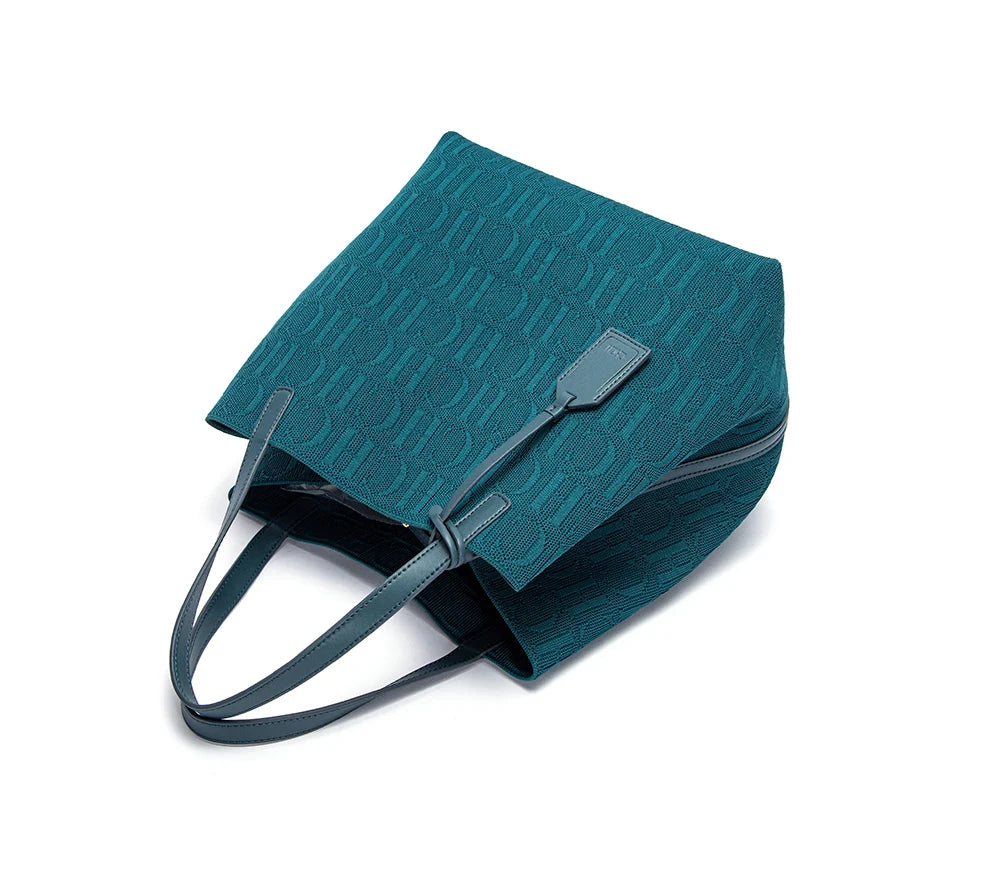 Beaira New Solid Color Outer Exquisite Fly Weaving Handmade Woven Large Capacity Shoulder Bag Ladies Handbag Fashion Classic