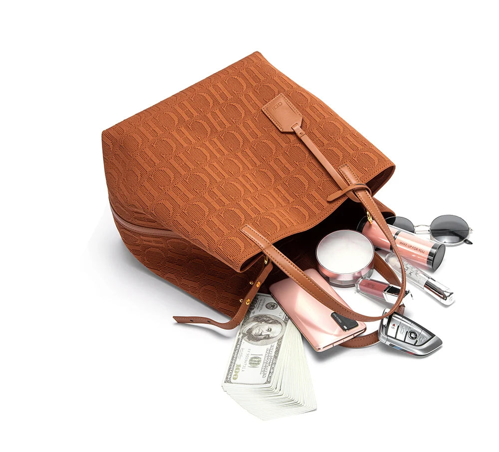 Beaira New Solid Color Outer Exquisite Fly Weaving Handmade Woven Large Capacity Shoulder Bag Ladies Handbag Fashion Classic