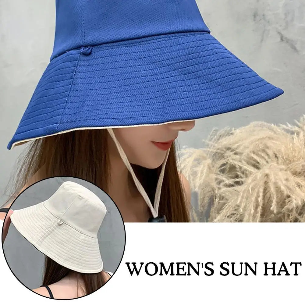Beaira New Sun Protection Hat Women Wide Brim Sun Visor Foldable Traveling Hiking Summer 50+ Hat Cap Protection Fishing UPF Spring