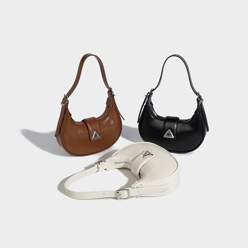Beaira Autumn new armpit bag women's new monthly bag simple and versatile women's bag popular niche designer crescent shaped women's bag