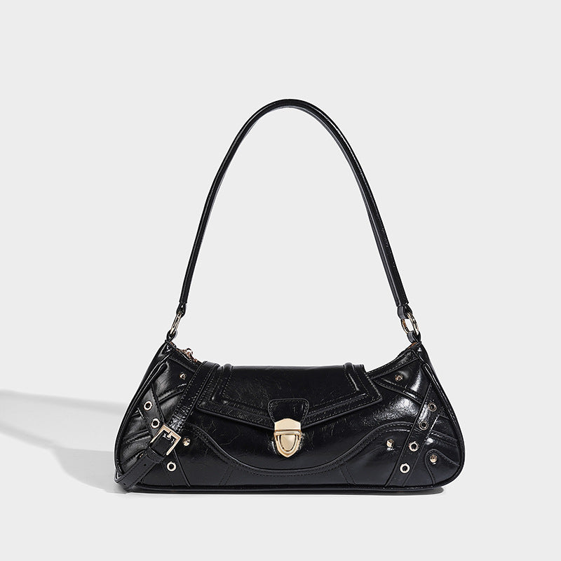 Beaira Texture niche armpit bag women's spring new trendy and fashionable French stick bag versatile single shoulder crossbody bag