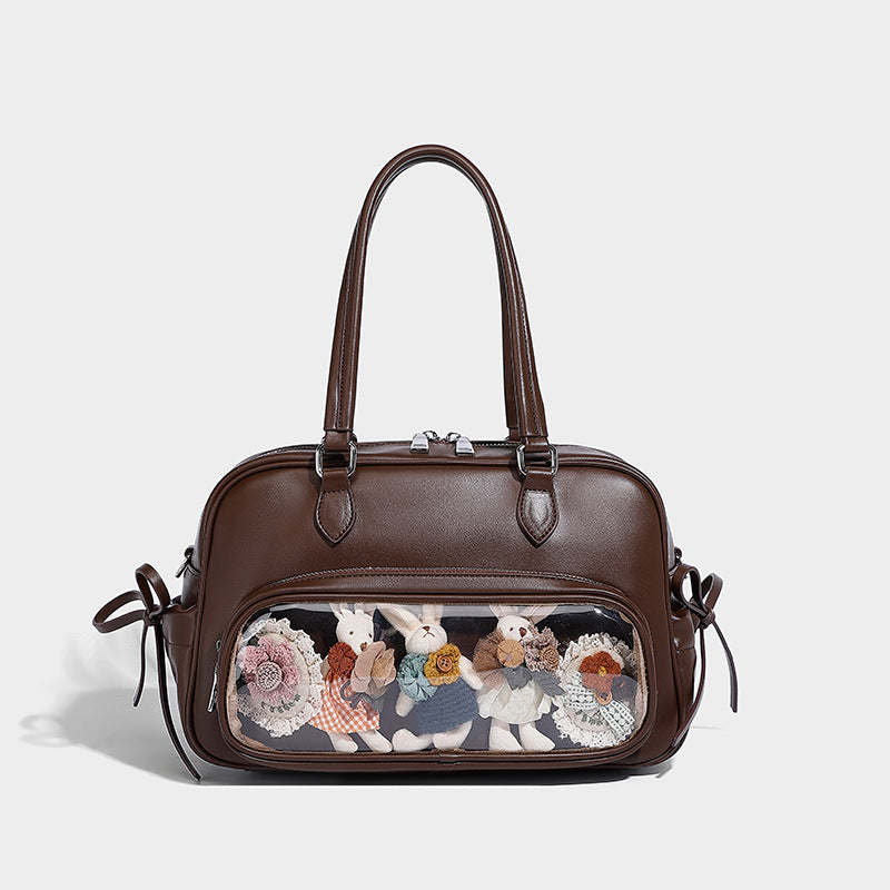 Beaira Winter new niche handbag Japanese cute large capacity single shoulder underarm bag commuting versatile backpack