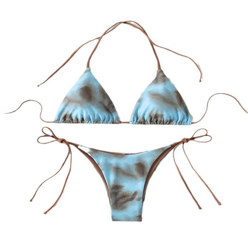Beaira New European and American lace up swimsuit for women fashionable and sexy beach bikini hot spring swimsuit bikini