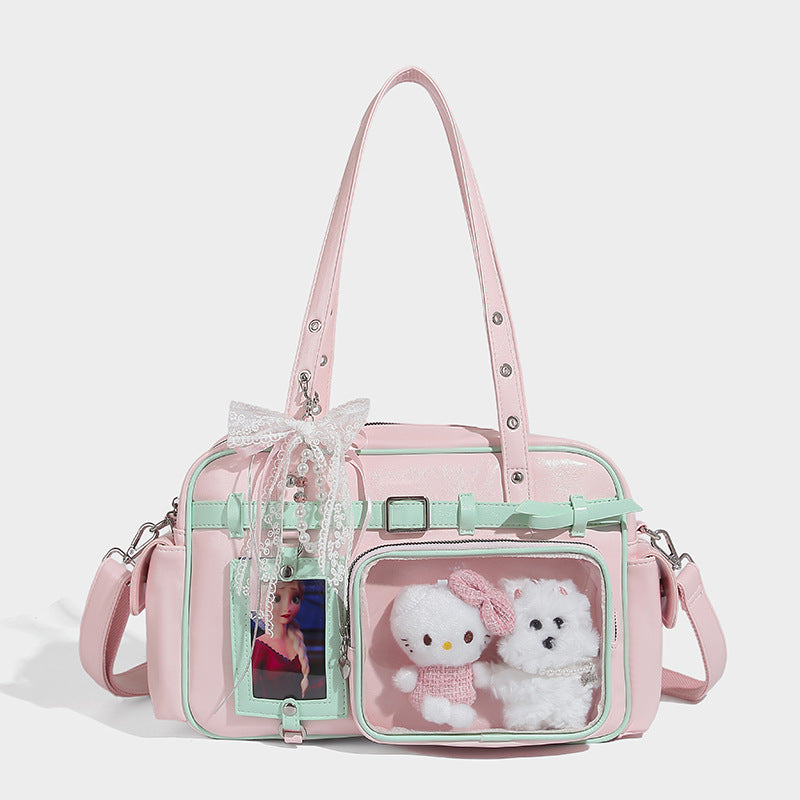 Beaira New large capacity sweet and cool daily baby bag Japanese girl pain bag student class commuting crossbody bag trend