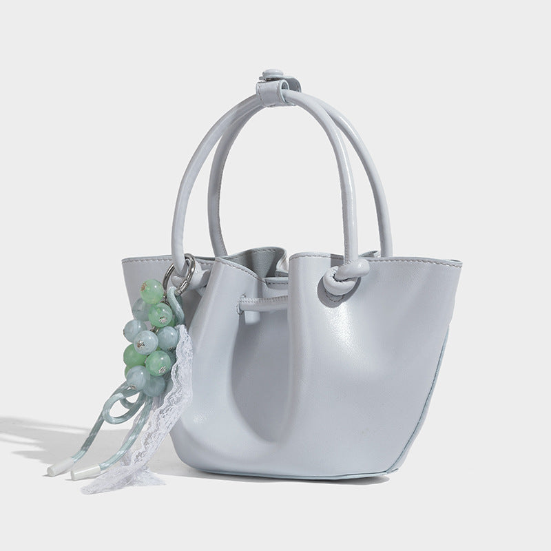 Beaira Outsourced niche hand-held bucket bag women's new simple and versatile shoulder bag casual commuting crossbody bag