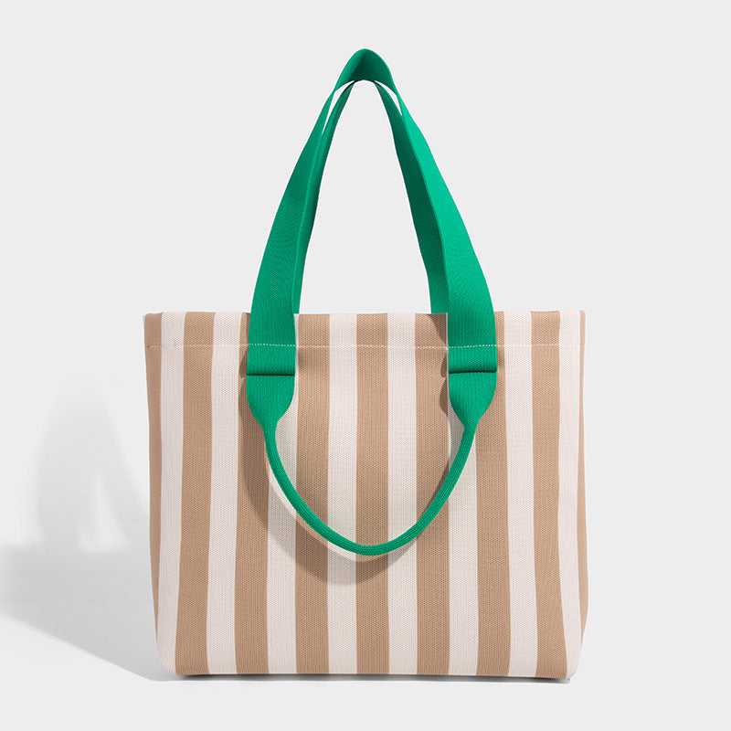 Beaira New Fashion Women's Tote Bag Trendy Handbag Shoulder Bag Flyknit Bag Shoulder Bag Large Capacity Bag
