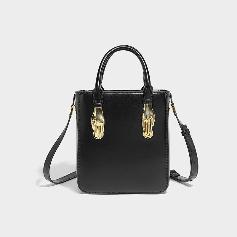 Beaira Black box bag for autumn and winter new high-end style niche designer high-quality handheld crossbody small square bag women's trend