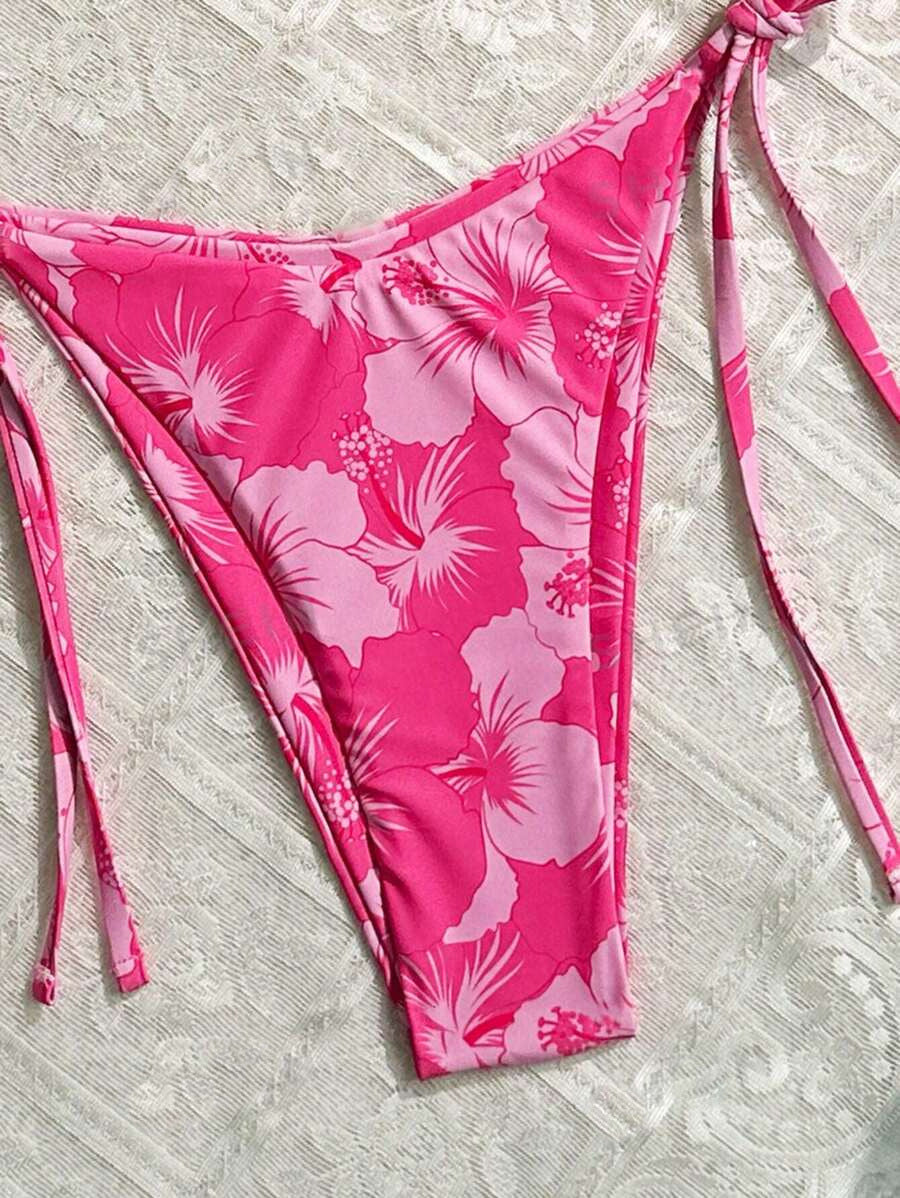 Beaira New Bikini Cross border Trade Triangle Cup Printed Sexy Bikini Split Swimsuit for Women