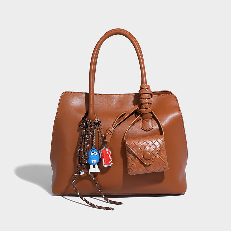 Beaira Autumn new niche simple large capacity lazy style tote bag fashionable and casual commuting shoulder crossbody bag