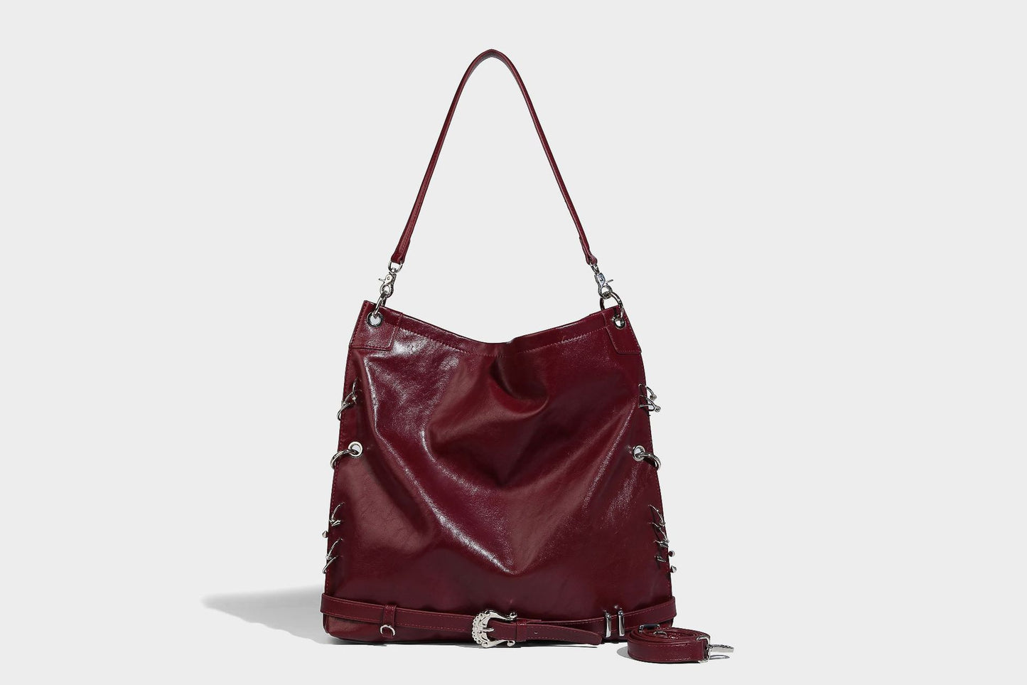 Beaira Millennium Hot Girl Fashion Versatile Trendy Underarm Bag Large Capacity Multi Circular Folding Design Single Shoulder Tote Bag