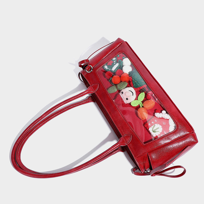 Beaira Butterfly knot niche design casual pain bag cute and versatile baguette bag single shoulder armpit bag large capacity handbag