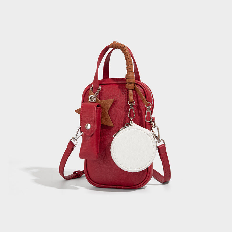 Beaira Spring/Summer New Women's Bag Fashion Versatile Mobile Bag Xiaoqing New Crossbody Bag Shoulder Bag Fashion Mini Bag