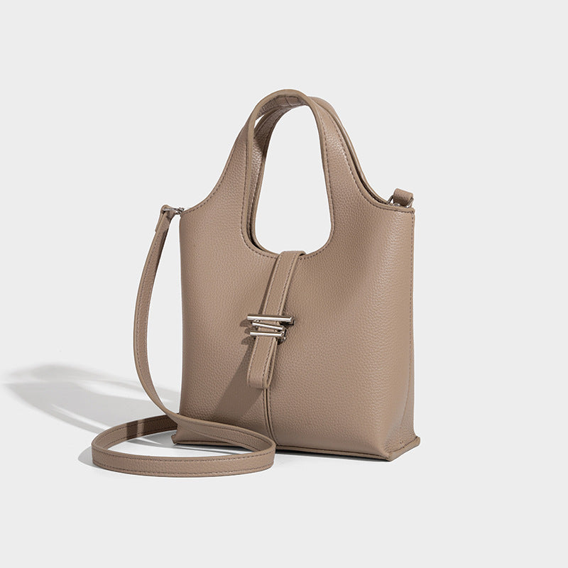 Beaira Advanced single shoulder crossbody bag for women fashionable and versatile portable bucket bag niche design vegetable basket bag