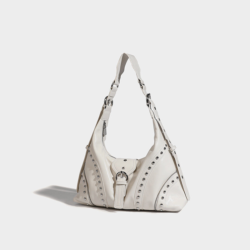 Beaira Fashionable retro design spicy girl armpit bag women's summer new item large capacity Liuding tote crossbody bag