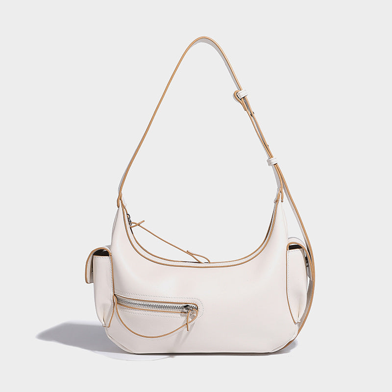 Beaira Spring and summer new niche design fashionable armpit bag trendy shoulder bag high-quality hand-held crescent shaped women's bag
