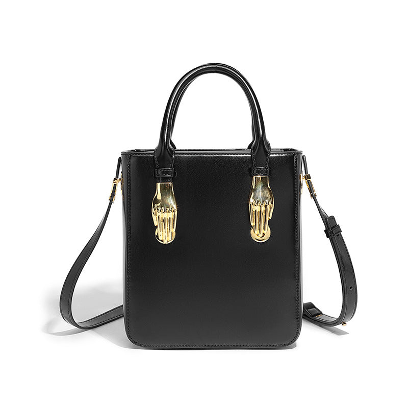 Beaira Black box bag for autumn and winter new high-end style niche designer high-quality handheld crossbody small square bag women's trend