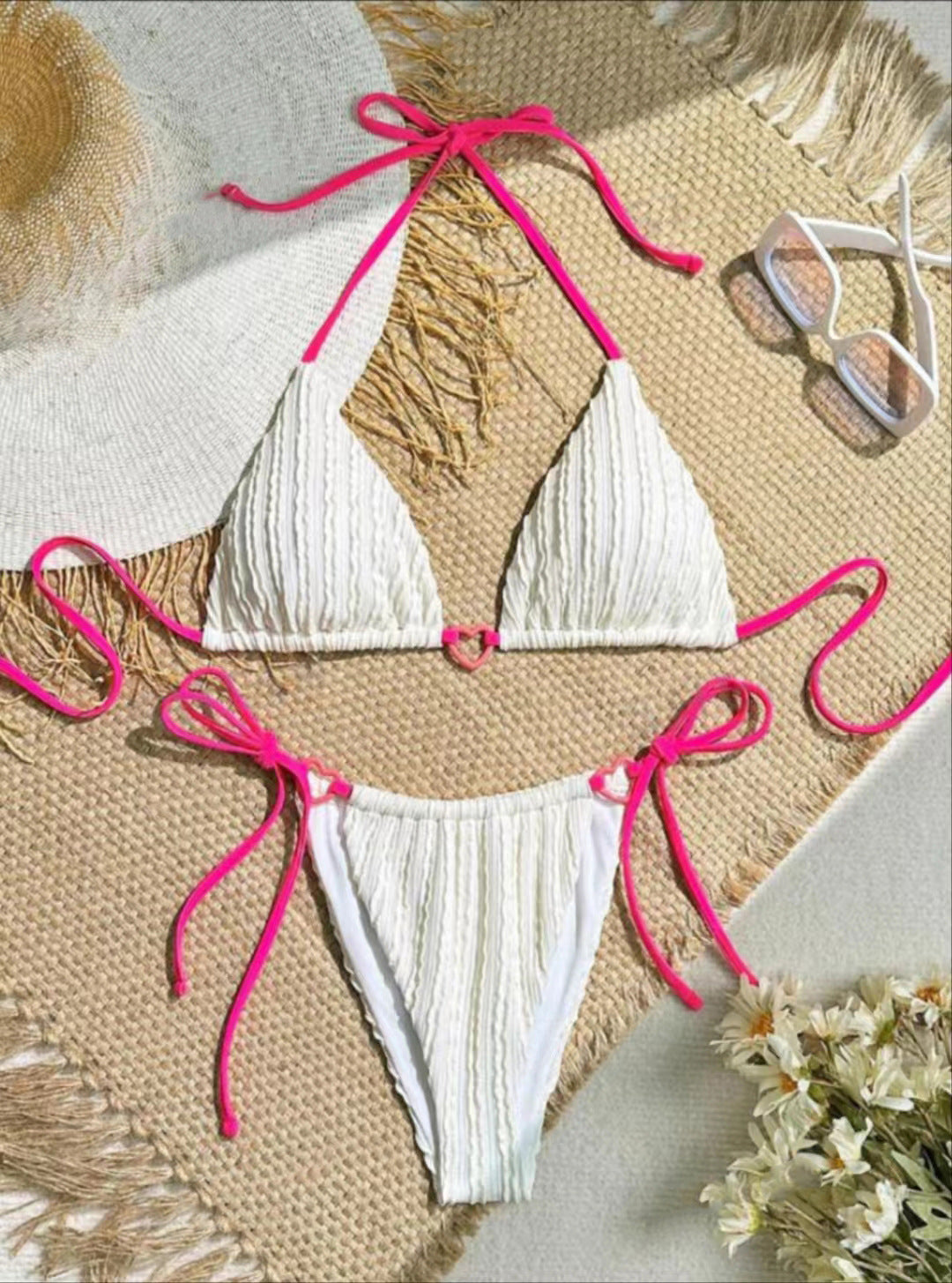 Beaira Spot European and American new sexy bikini bikini two-piece set hot spring strap split swimsuit swimsuit women's cross-border swimsuit