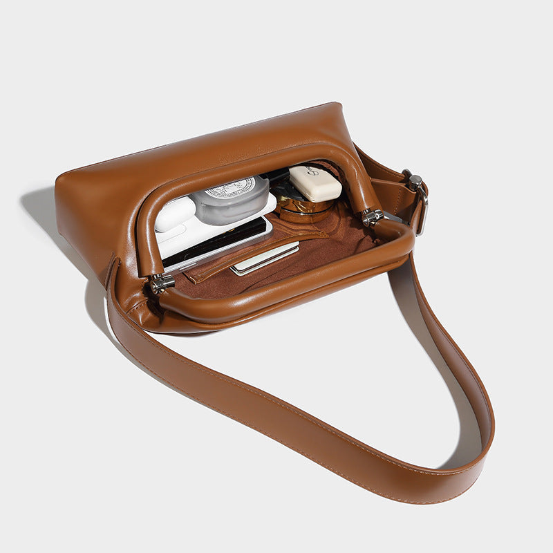 Beaira Autumn and Winter New Casual Simple High Beauty Underarm Clip Bag Fashionable and Versatile Work Commuter Single Shoulder Stick Bag