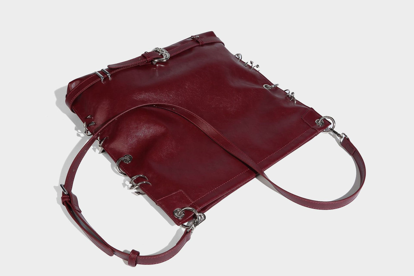Beaira Millennium Hot Girl Fashion Versatile Trendy Underarm Bag Large Capacity Multi Circular Folding Design Single Shoulder Tote Bag