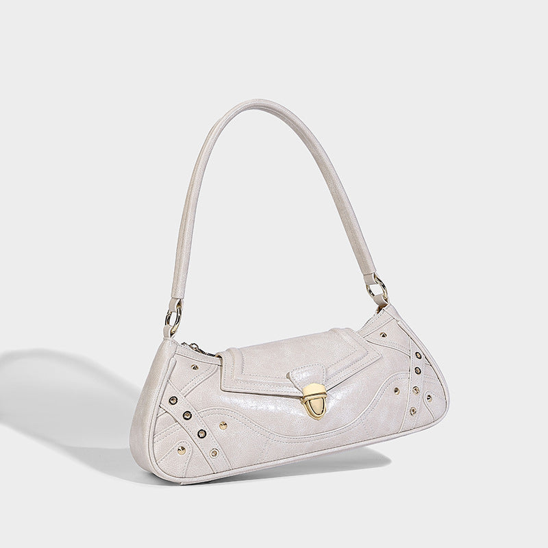 Beaira Texture niche armpit bag women's spring new trendy and fashionable French stick bag versatile single shoulder crossbody bag