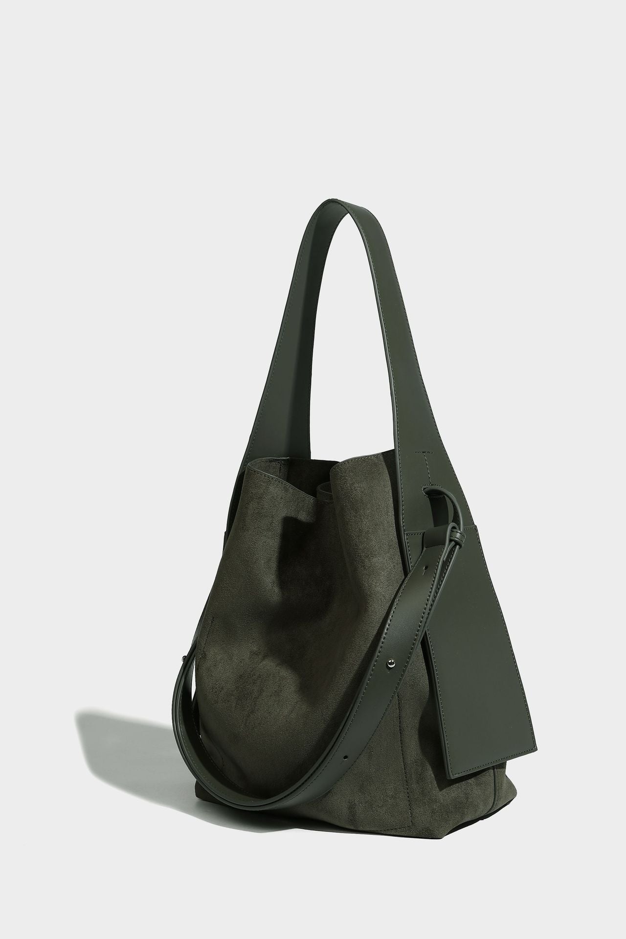 Beaira Hanging ear tote bag with suede touch for autumn and winter trendy large capacity bag lazy commuting single shoulder crossbody women's bag