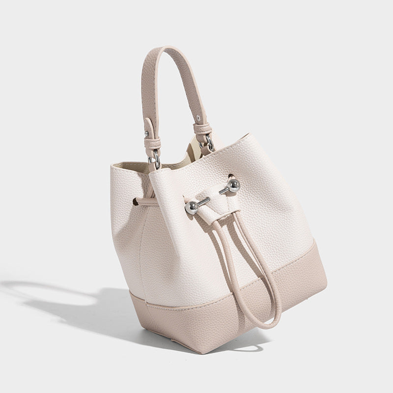 Beaira Uniquely designed retro drawstring bucket bag for women in summer new high-end handbag with bill of lading shoulder and crossbody for women