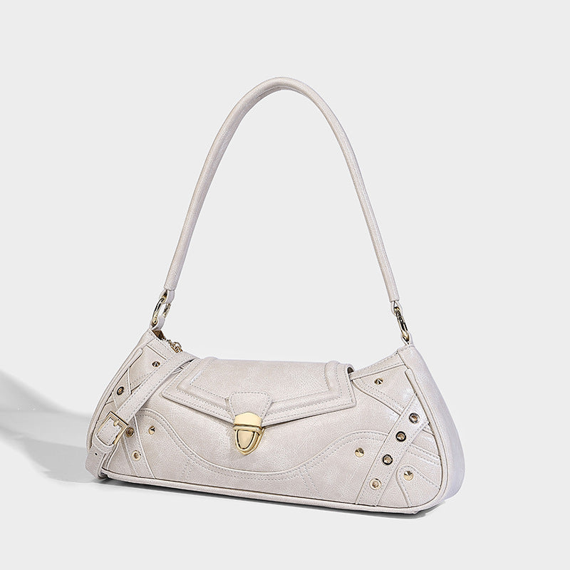 Beaira Texture niche armpit bag women's spring new trendy and fashionable French stick bag versatile single shoulder crossbody bag