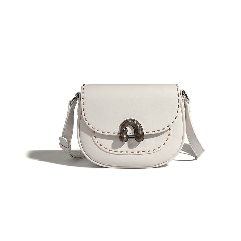 Beaira Ladies' new niche design armpit chestnut bag fashionable and versatile casual commuting crossbody saddle bag