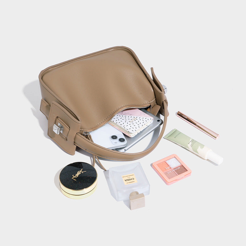 Beaira Spring and summer smile bag one shoulder diagonal cross women's bag niche design handbag cross-border large capacity fashionable bag