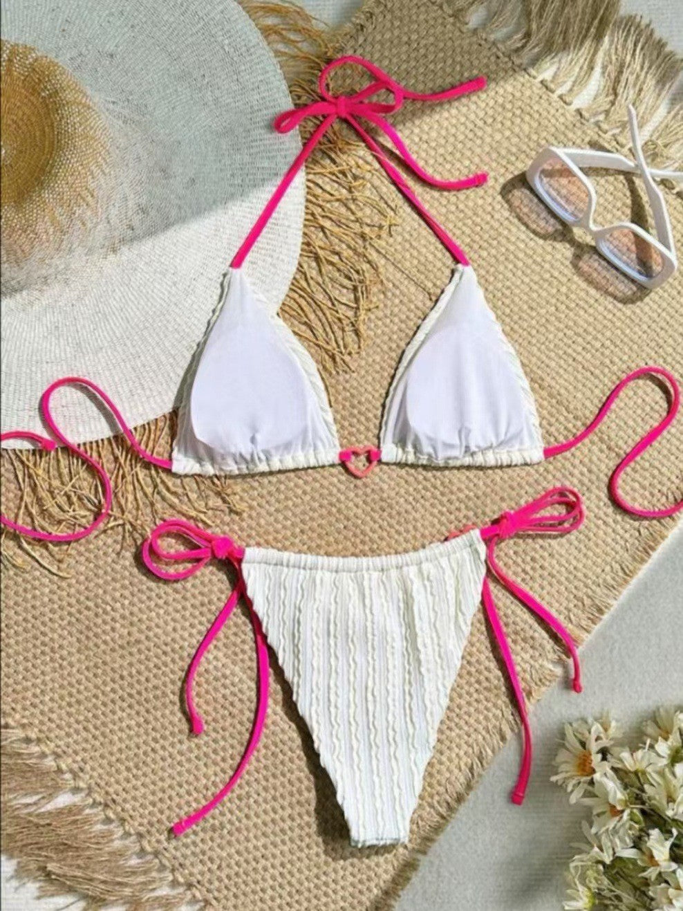 Beaira Spot European and American new sexy bikini bikini two-piece set hot spring strap split swimsuit swimsuit women's cross-border swimsuit