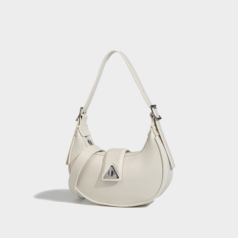 Beaira Autumn new armpit bag women's new monthly bag simple and versatile women's bag popular niche designer crescent shaped women's bag