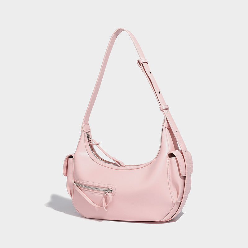 Beaira Spring and summer new niche design fashionable armpit bag trendy shoulder bag high-quality hand-held crescent shaped women's bag