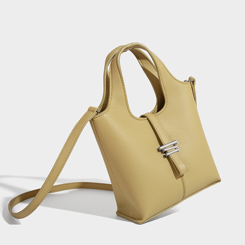 Beaira Advanced single shoulder crossbody bag for women fashionable and versatile portable bucket bag niche design vegetable basket bag