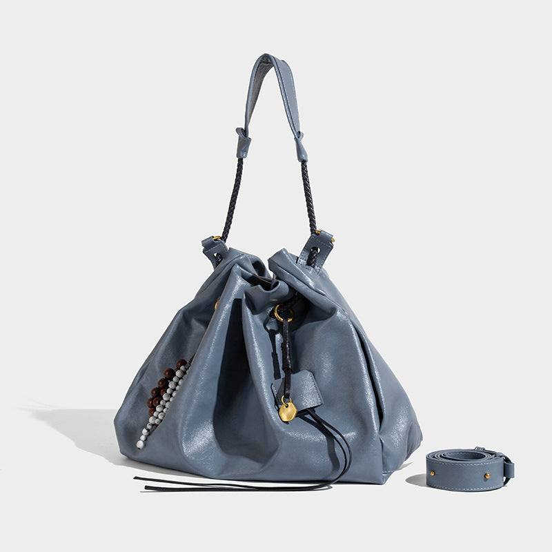 Beaira Celebrity style Nana tote bag women's large capacity garbage bag commuting and wandering bag relaxed one shoulder crossbody bag