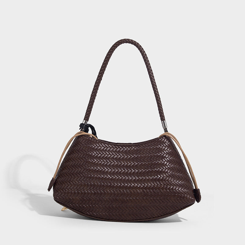 Beaira Original Lazy Style Woven Bag New Underarm Bag for Women Summer New Commuter Versatile Single Shoulder Handbag