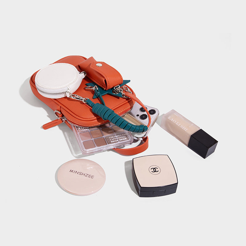 Beaira Spring/Summer New Women's Bag Fashion Versatile Mobile Bag Xiaoqing New Crossbody Bag Shoulder Bag Fashion Mini Bag