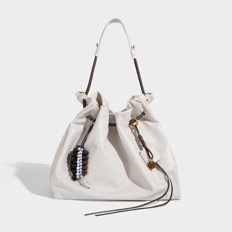 Beaira Celebrity style Nana tote bag women's large capacity garbage bag commuting and wandering bag relaxed one shoulder crossbody bag