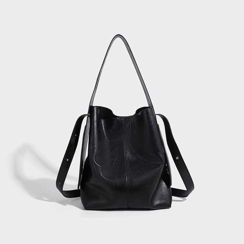 Beaira New women's bag fashionable and versatile shoulder bag high-end sense large capacity tote bag casual handbag trendy bucket bag