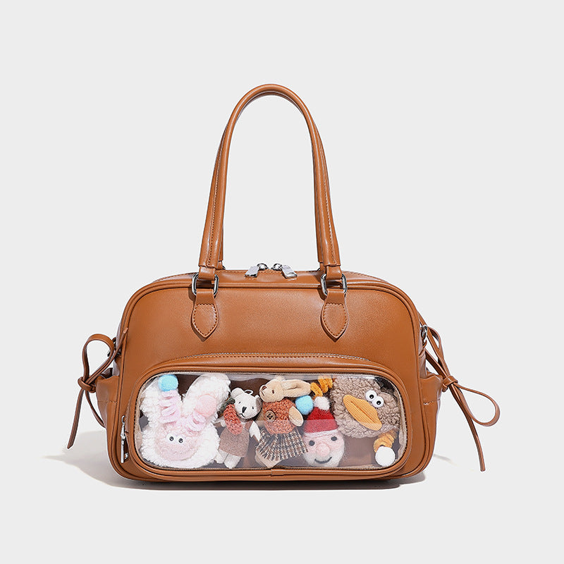Beaira Winter new niche handbag Japanese cute large capacity single shoulder underarm bag commuting versatile backpack