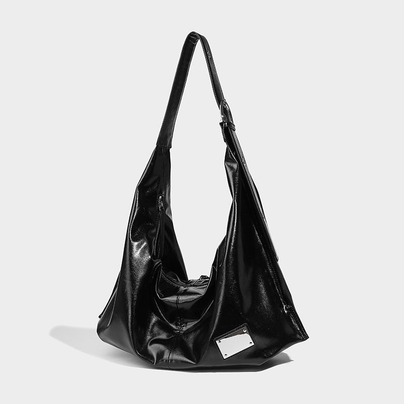 Beaira New versatile college student commuting Korean style simple leisure class one shoulder large capacity spring tote bag