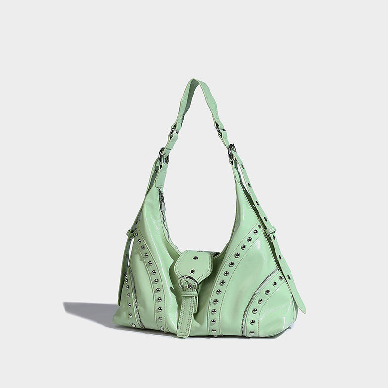 Beaira Fashionable retro design spicy girl armpit bag women's summer new item large capacity Liuding tote crossbody bag