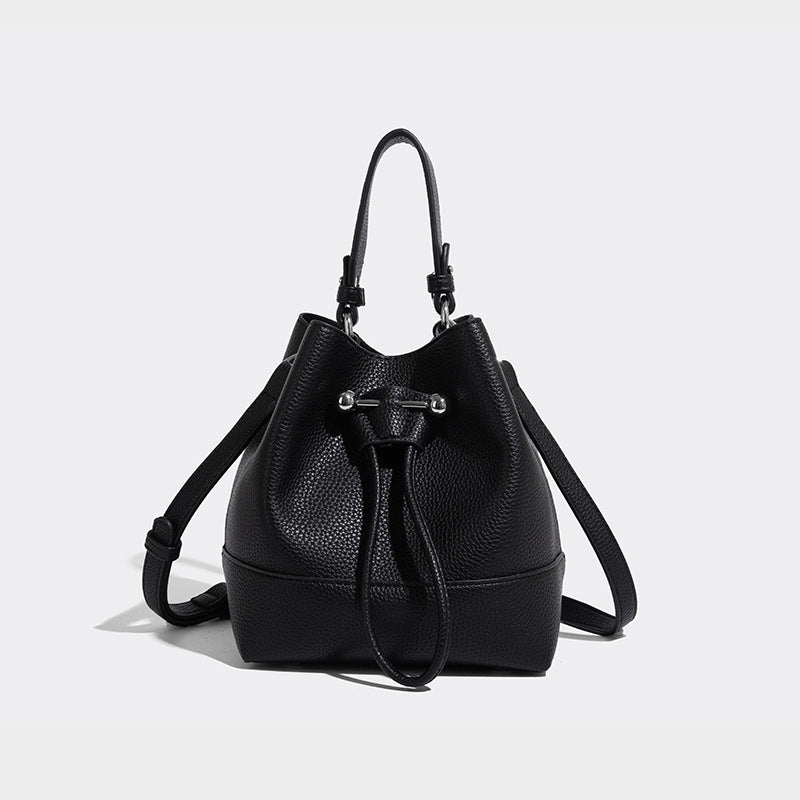 Beaira Uniquely designed retro drawstring bucket bag for women in summer new high-end handbag with bill of lading shoulder and crossbody for women
