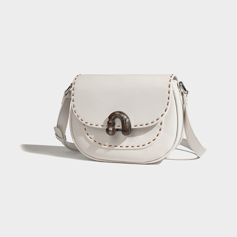 Beaira Ladies' new niche design armpit chestnut bag fashionable and versatile casual commuting crossbody saddle bag