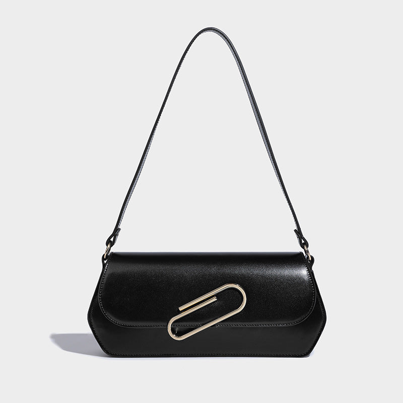 Beaira Paper clip armpit bag women's new versatile retro niche design French stick high-end commuting shoulder bag