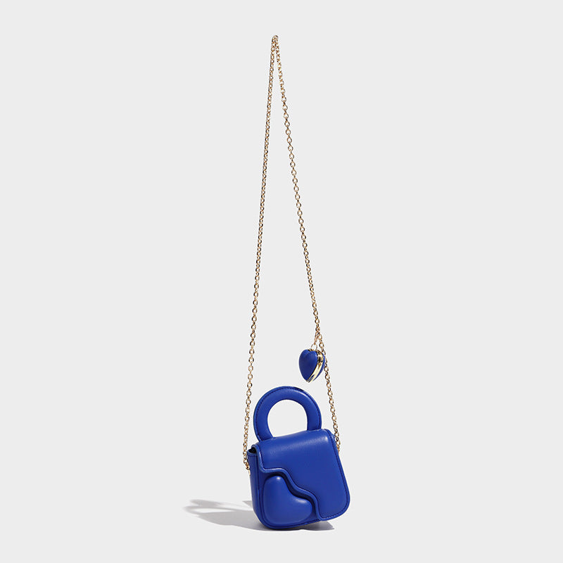 Beaira Chain Love Women's Bag New Fashionable Trendy Premium Texture Bag Single Shoulder Diagonal Cross Original Handheld Mini Bag