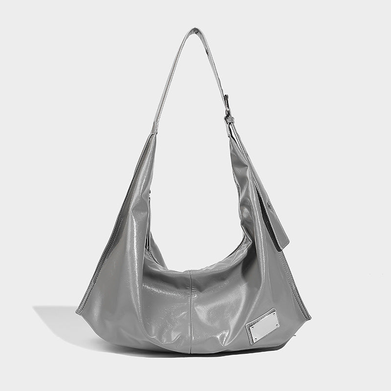 Beaira New versatile college student commuting Korean style simple leisure class one shoulder large capacity spring tote bag